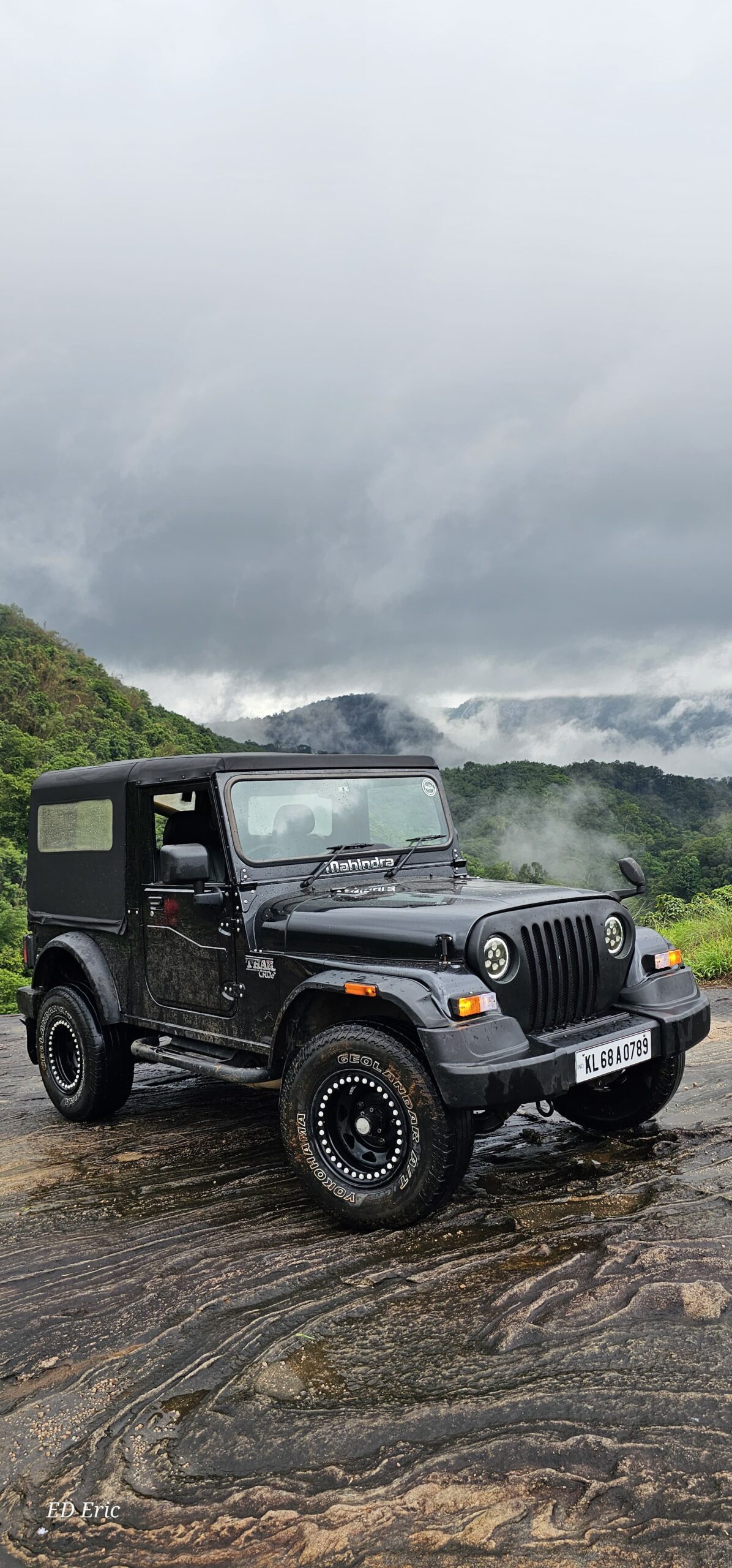 Munnar hills on an off-road Thar adventure